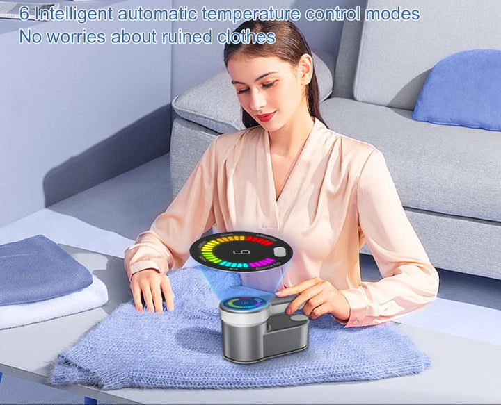 Portable travel steam iron 1200W with 6 modes and AU plug