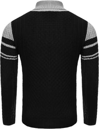 Lässiger Herren-Strickrollkragenpullover - Sander