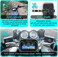 Draagbare motormonitor met 5" (12,7 cm) IPS-scherm – RideMate