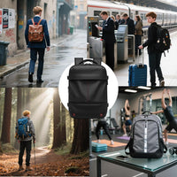 Expandable &amp; Waterproof Travel Backpack with Vacuum Compression – Arvid