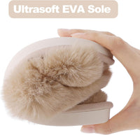 Fuzzy Slippers with Memory Foam - CloudStep