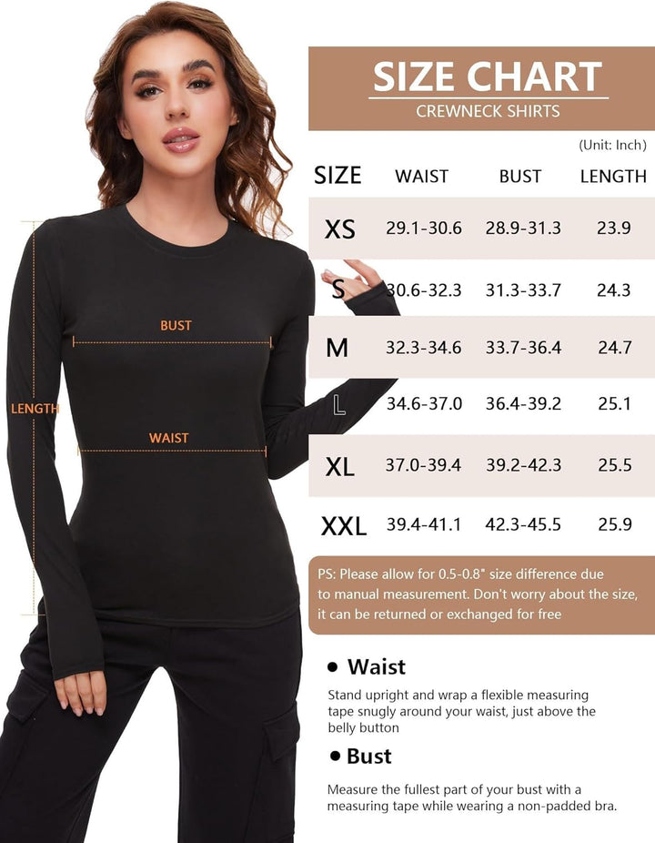 Thermoshirts für Damen - Luna (4er Pack)
