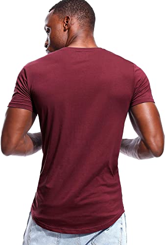 Lässig en figuuraccentuerend heren V-hals T-shirt – Jonas
