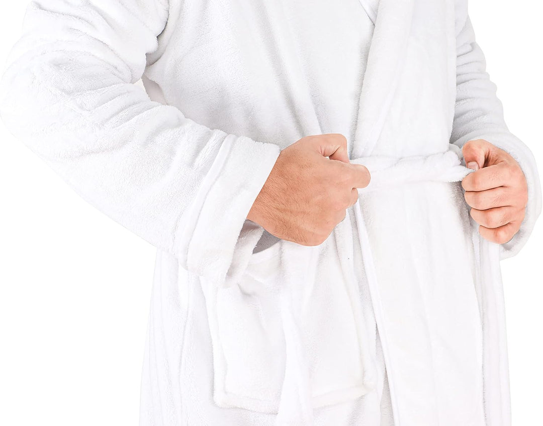 Bequemer Herren Fleece Bademantel - Harry