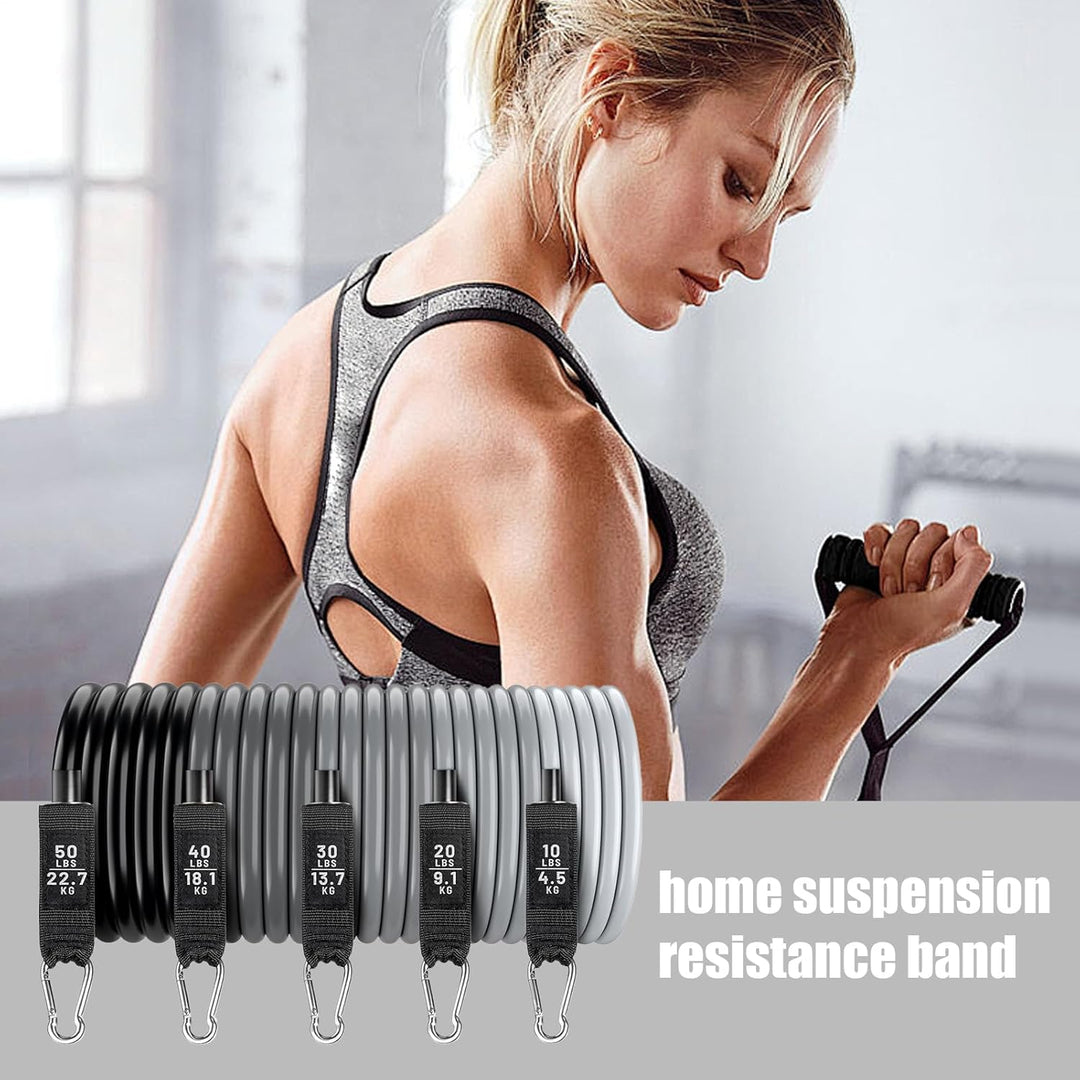 Hanging Fitness Resistance Bands Set – Veltrix 