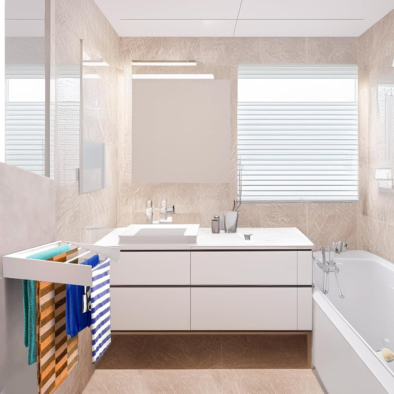 Wandgemonteerd Vouwbaar Kledingdroogrek – DryWall