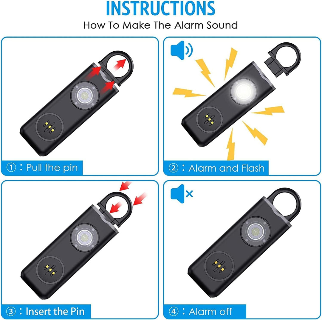 Personal Alarm Keychain – Veyora