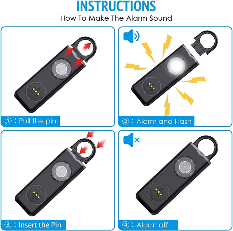 Personal Alarm Keychain – Veyora