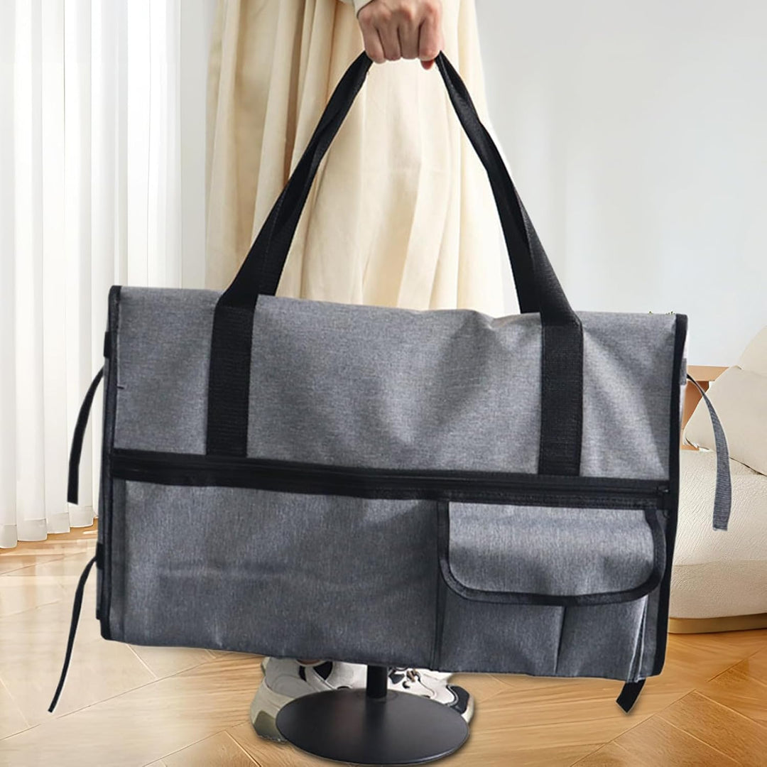 Draagbare Monitorhoes – Beschermende Stofdichte Monitortas met Flanellen Voering – Veynor