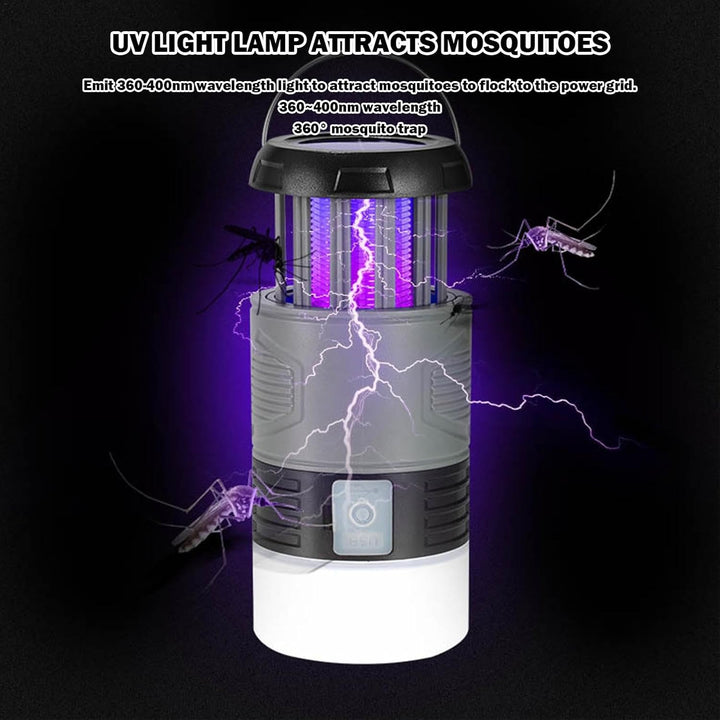 Solar Powered Fly Trap Lamp with UV Lamp – Zynora 