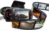 Dashcam mit Dual-Kamera 2.7" LCD mit 170° Weitwinkel und Rückfahrkamera
