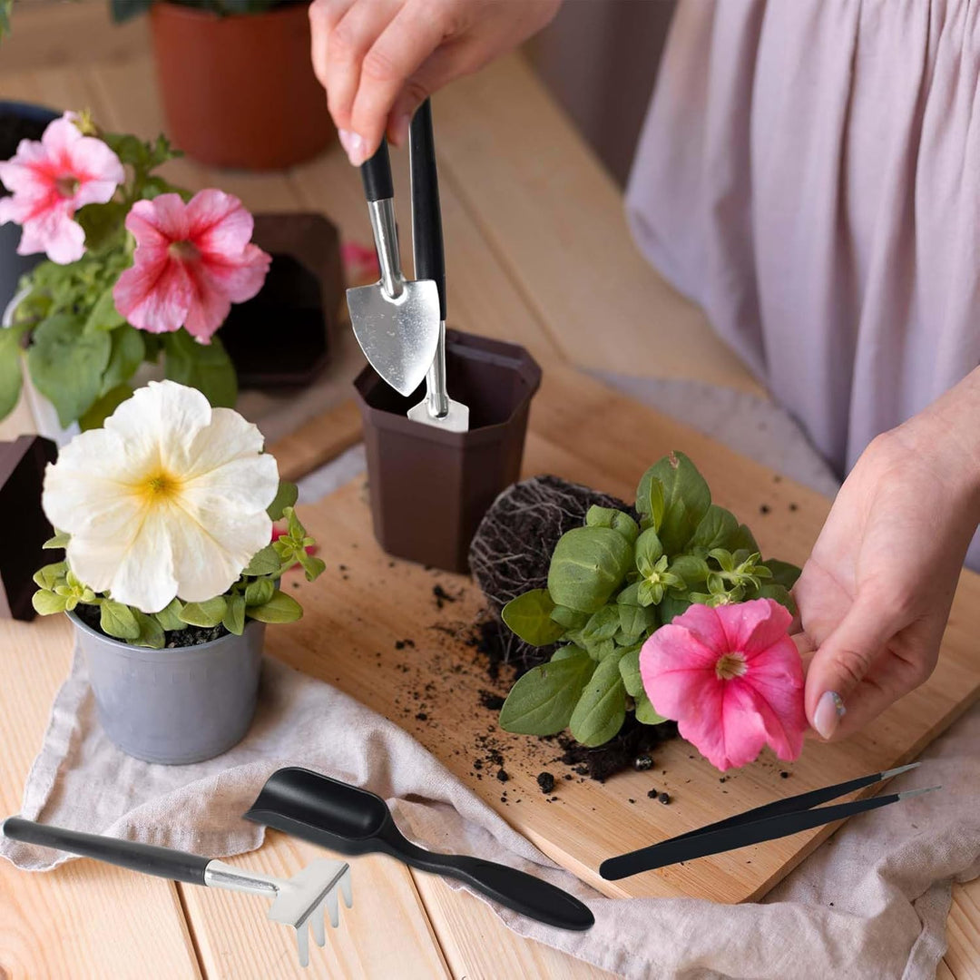 12-in-1 Succulent Tool Set with Storage Bag for Indoor Gardening