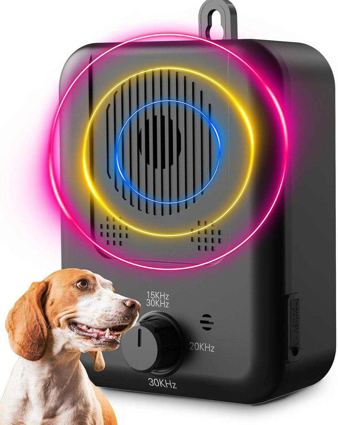 Rechargeable Ultrasonic Anti-Barking Device with a Range of 15 Meters – Calvero