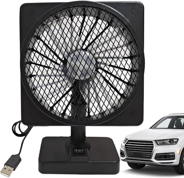 12V USB Air Circulator Car Cooling Fan with 360° Rotation – Aurovent 