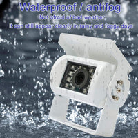 Truck Rear View Camera 12V/24V with 18 LED IR Night Vision IP68 