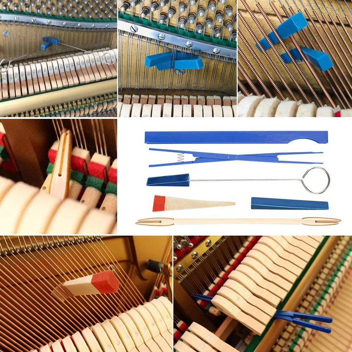 Professionele 16-delige Piano Stemset met Opbergtas – Arvena
