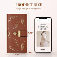 Long Leaf Lederbrieftasche - Leanne