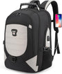 Wasserdichter Anti-Diebstahl Laptop- & Reiserucksack mit USB-Anschluss – 17,3"