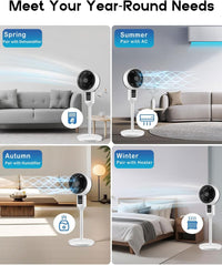 AA OOS Verstellbarer Standventilator mit 3D-Oszillation – Aerion