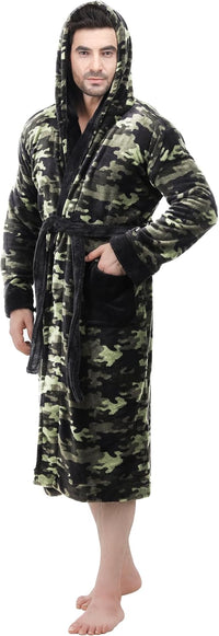 Bequemer Herren Fleece Bademantel - Harry