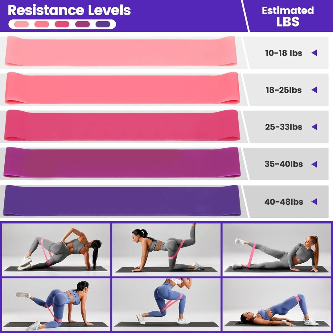 9-piece home Pilates set with ring, ball, bands and non-slip socks