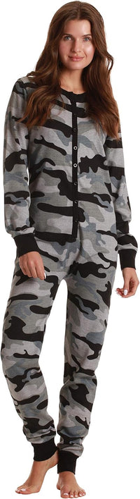 Thermo-Onesie mit Rundhalsausschnitt - CozyPlaid