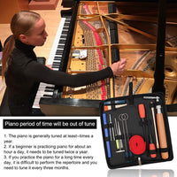 Professionele 16-delige Piano Stemset met Opbergtas – Arvena