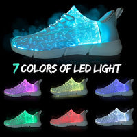 Flitsende LED Fiber Optic Sneakers - Orion