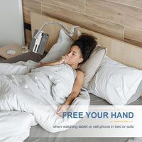 Verstelbare Aluminium Tablet Desk Stand met 360° Rotatie – Movaro