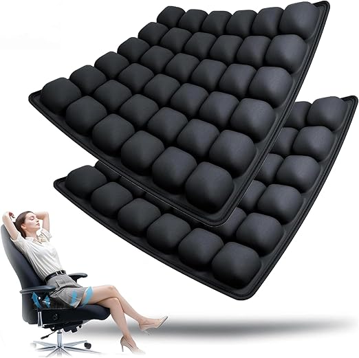 Inflatable Travel Chair Cushion with Ergonomic Pressure Relief – AirComfort