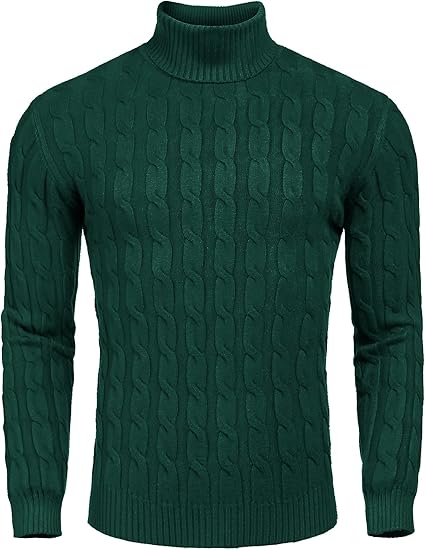Lässiger Herren-Strickrollkragenpullover - Sander