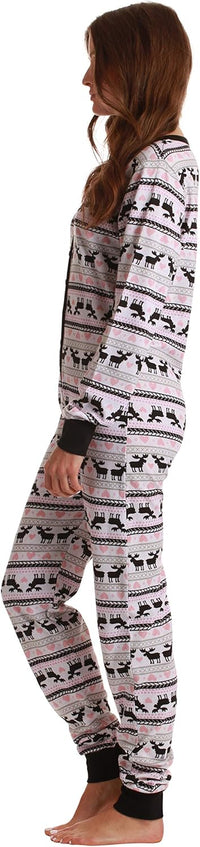 Thermo-Onesie mit Rundhalsausschnitt - CozyPlaid