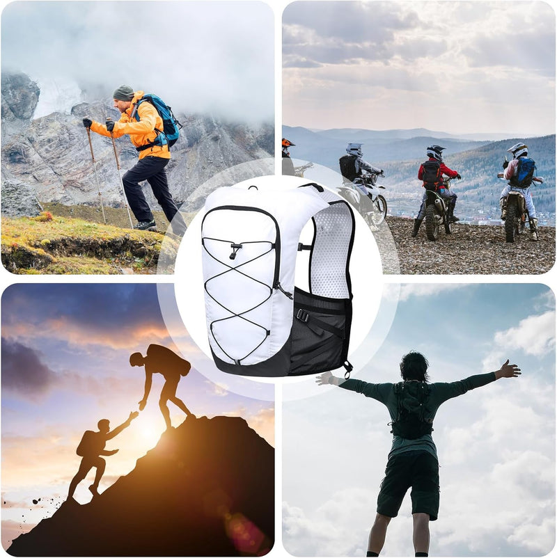 Laufwesten-Rucksack – Leichtes Hydrationspaket für Trailrunning & Radfahren – Alvory