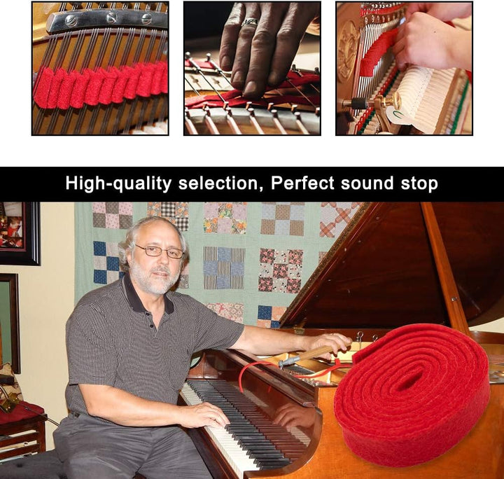 Professionele 16-delige Piano Stemset met Opbergtas – Arvena