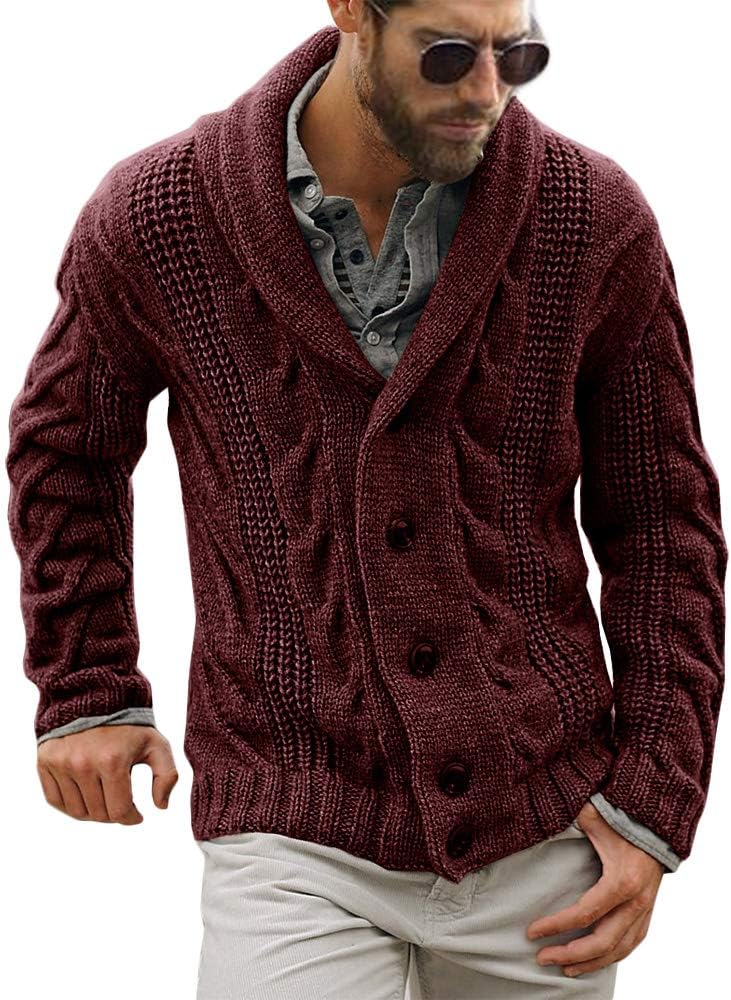 Bequemer gestrickter Herrenpullover - Lucas