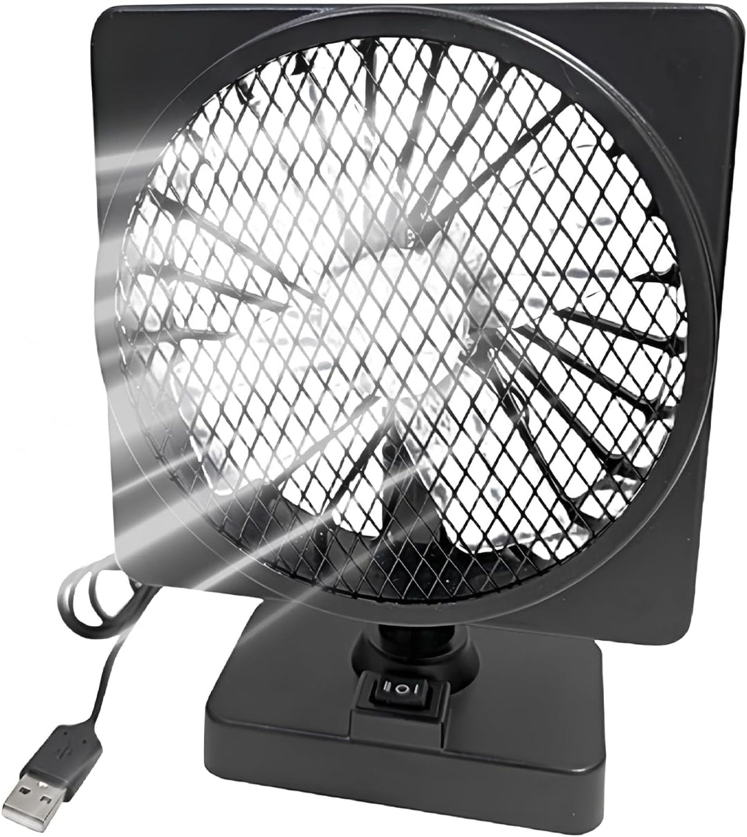 12V USB Air Circulator Car Cooling Fan with 360° Rotation – Aurovent 
