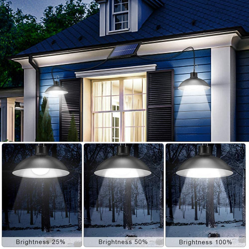 Kabelloses Solar-LED-Lampenset mit Fernbedienung – TwinRay