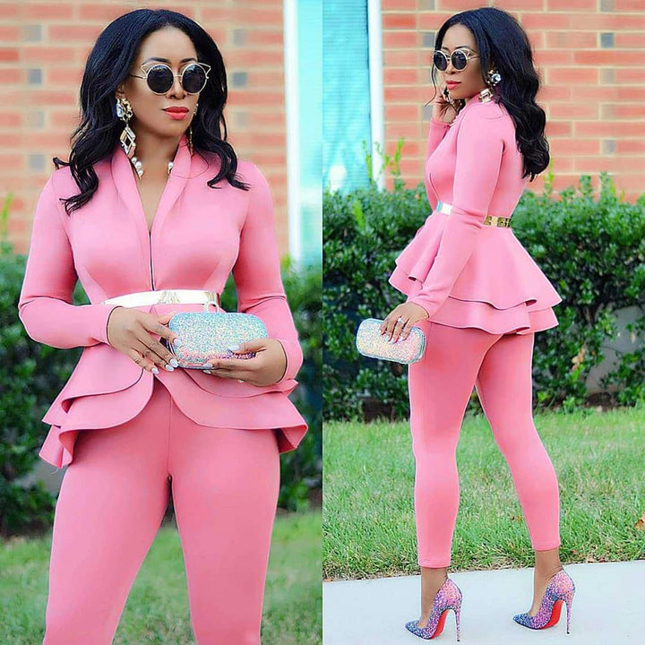 Blazer en Broek Set - Faylinn