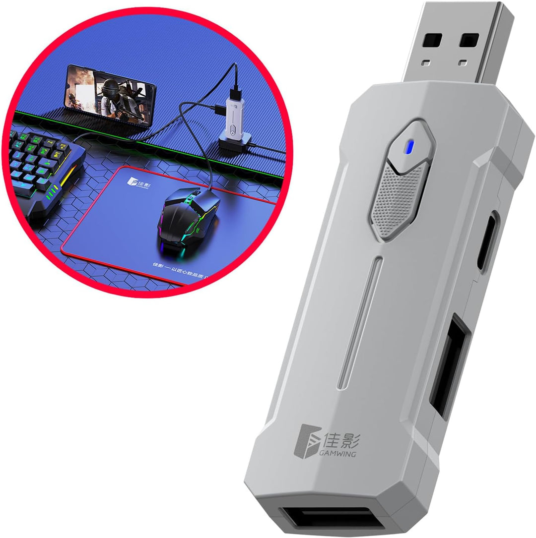 RGB Gaming Toetsenbord en Muiscombinatie – Ergonomische Controller-Adapterset – Zyvorn