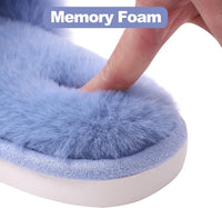 Fuzzy Slippers with Memory Foam - CloudStep