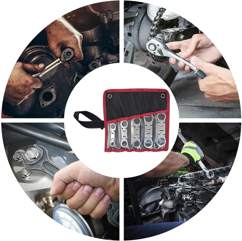 Double Drive Flex Head Ratchet Wrench – Torvex 