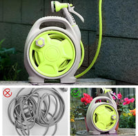 Kompaktes Gartenschlauchhaspel-Set mit 15m Schlauch – Corvina