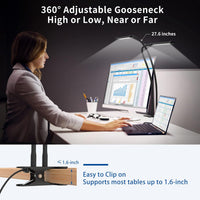 77 LED Bureau Klem Lamp met 70cm Flexibele Hals – Ravien