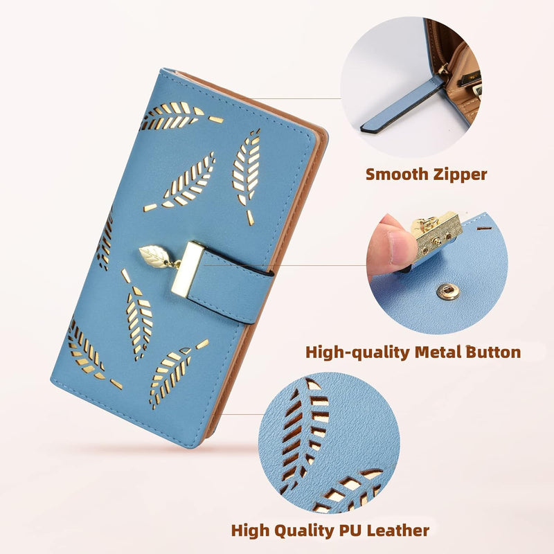 Long Leaf Lederbrieftasche - Leanne