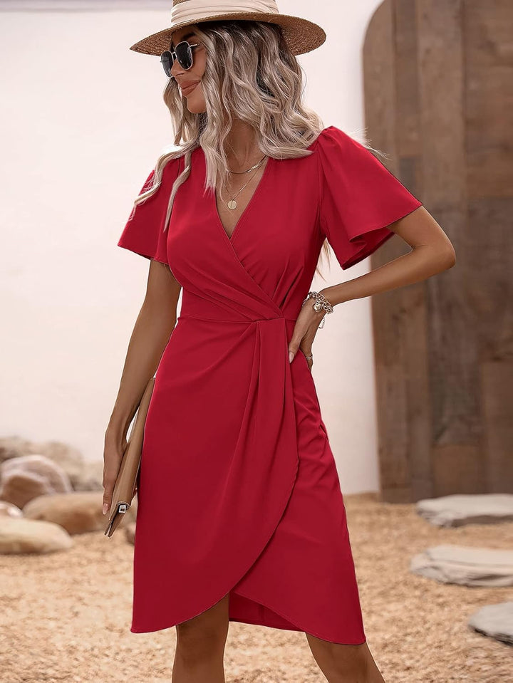 Trendiges Wickelkleid - Serafina