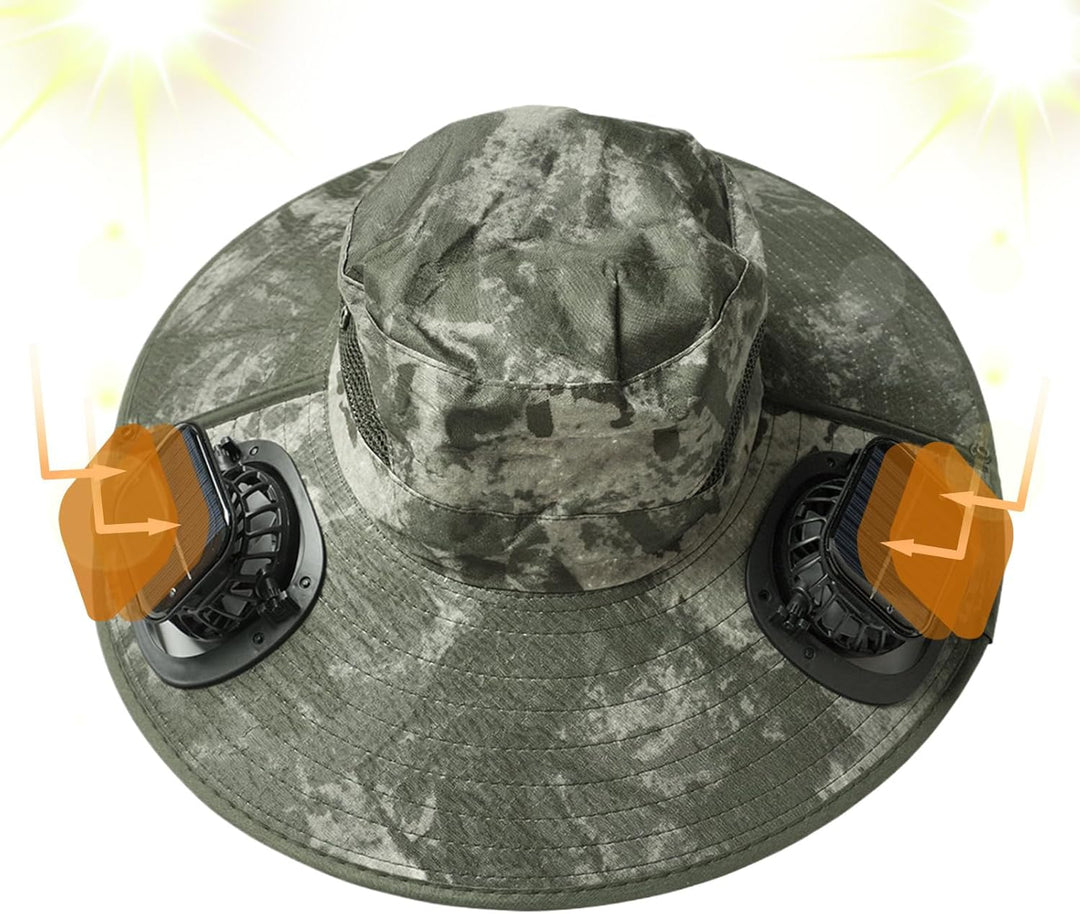 Zonneventilator Koelhut met UV-bescherming – Solvoro