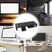 Elevation verstelbare monitorstandaard met lade – Stravon