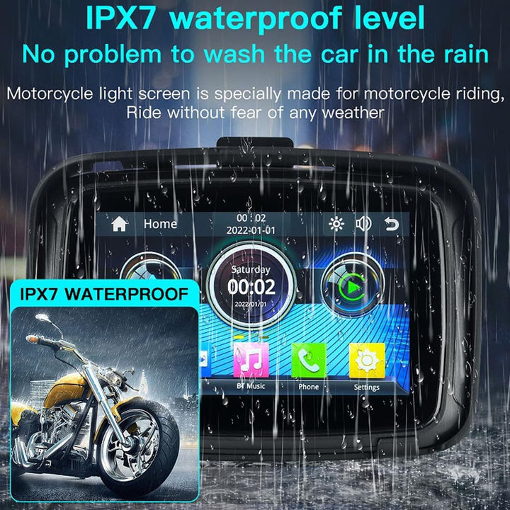 Draagbare motormonitor met 5" (12,7 cm) IPS-scherm – RideMate
