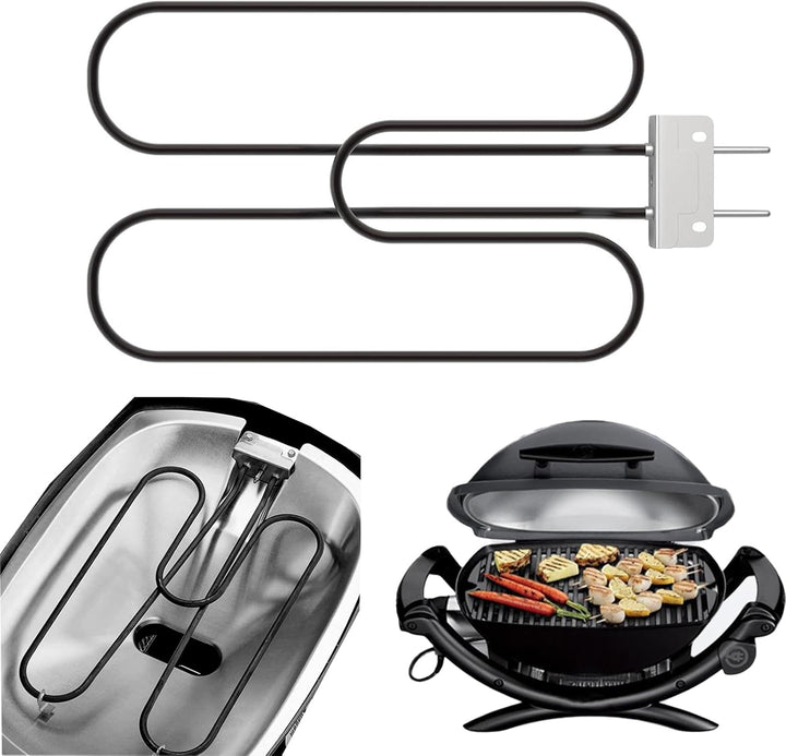 Hochleistungs-Heizspirale aus Edelstahl 2200W für elektrischen Outdoor-BBQ – Zeythra