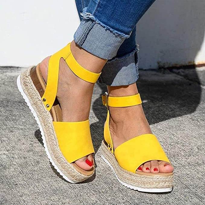 Modische Damen Espadrille Sommerschuhe – Liv